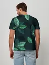 Мужская базовая футболка / листва