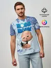 Мужская базовая футболка / Boss Baby / Босс Молокосос