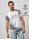 Мужская базовая футболка / INFINITI