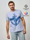 Мужская базовая футболка / Якорь