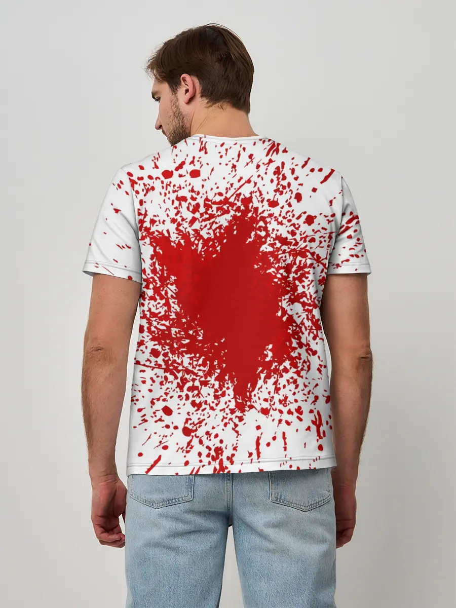 Мужская базовая футболка / Goblin Slayer blood spots