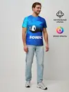 Мужская базовая футболка / СОНИК / SONIC