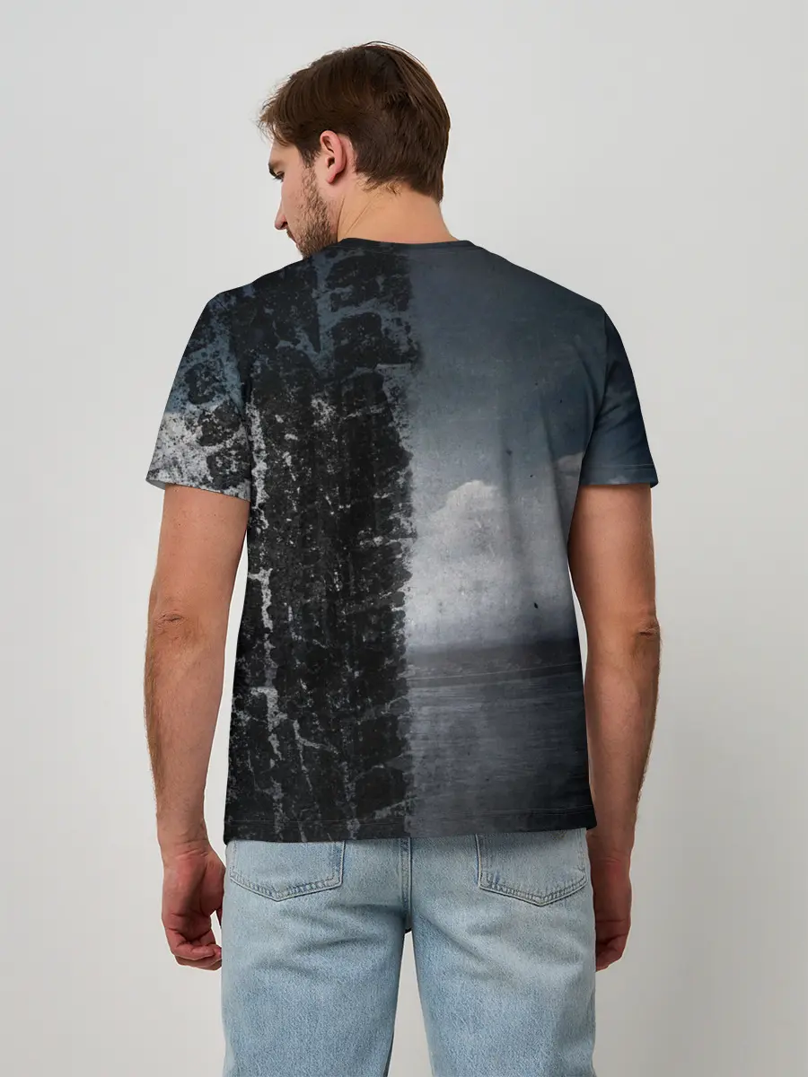 Мужская базовая футболка / Дальнобой | Red Truck