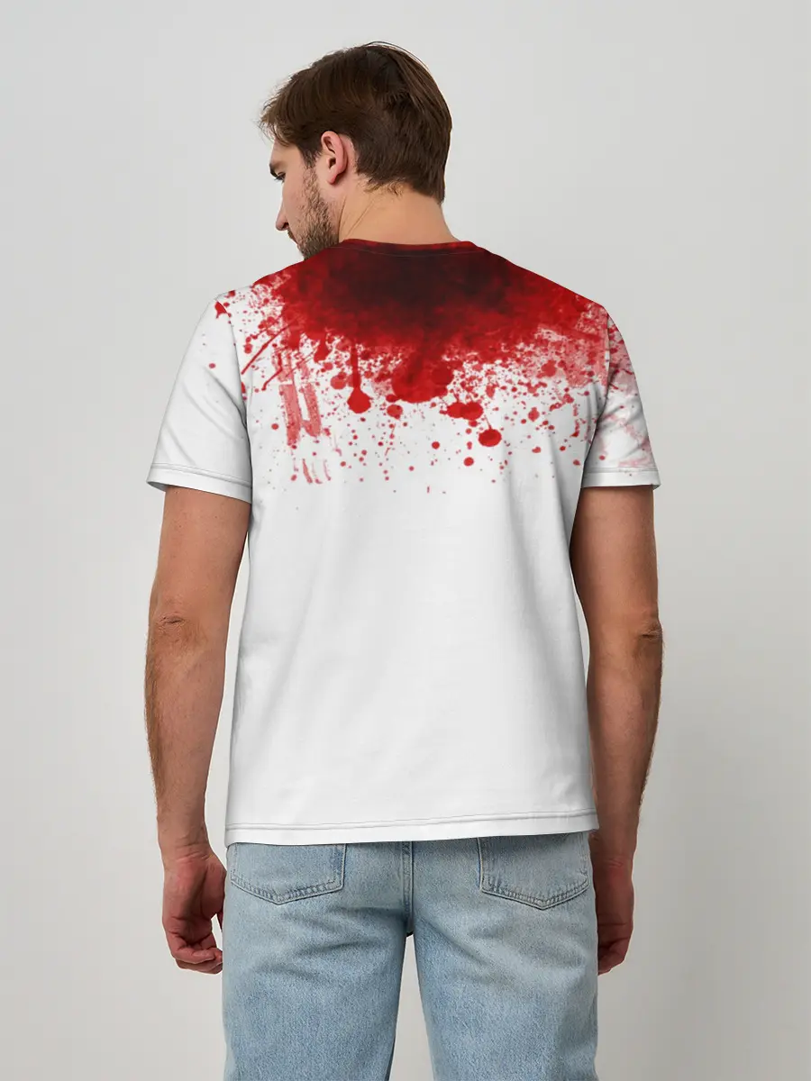 Мужская базовая футболка / Кровь