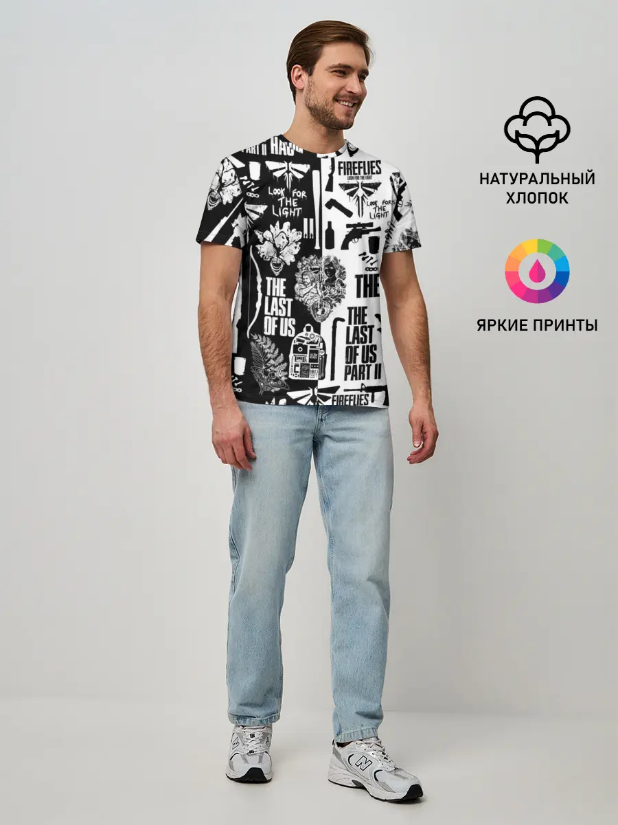 Мужская базовая футболка / THE LAST OF US 2