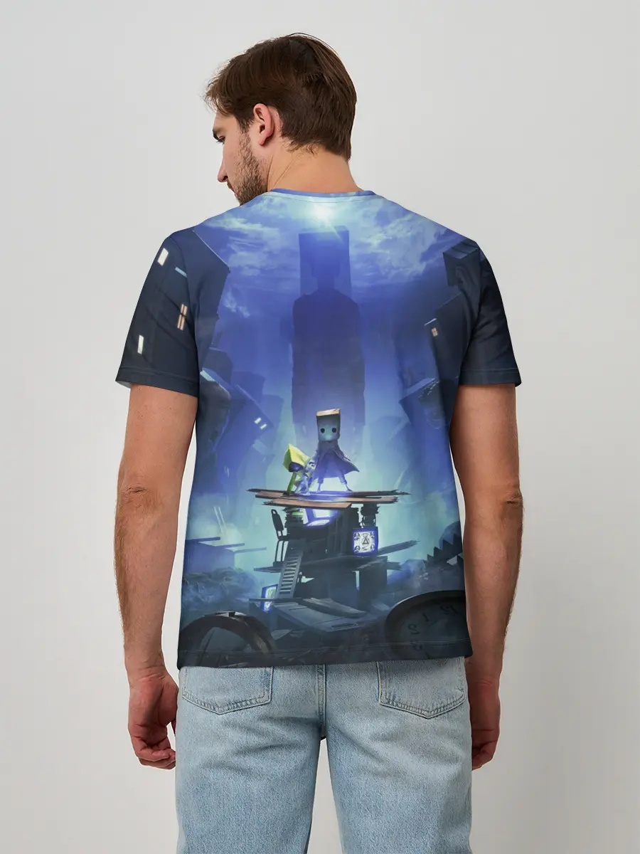 Мужская базовая футболка / Little Nightmares 2