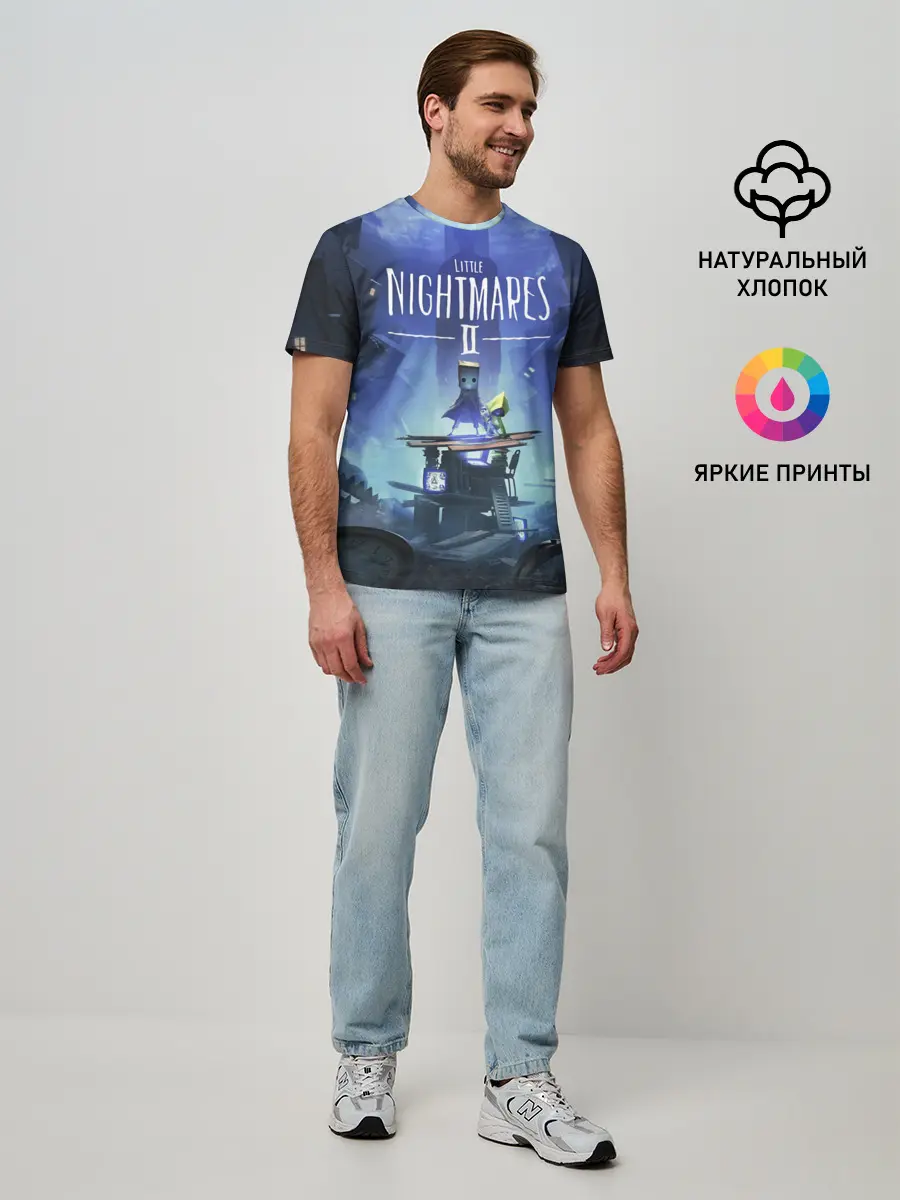 Мужская базовая футболка / Little Nightmares 2