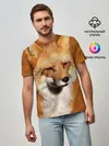 Мужская базовая футболка / Лисичка
