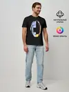 Мужская базовая футболка / Daft Punk
