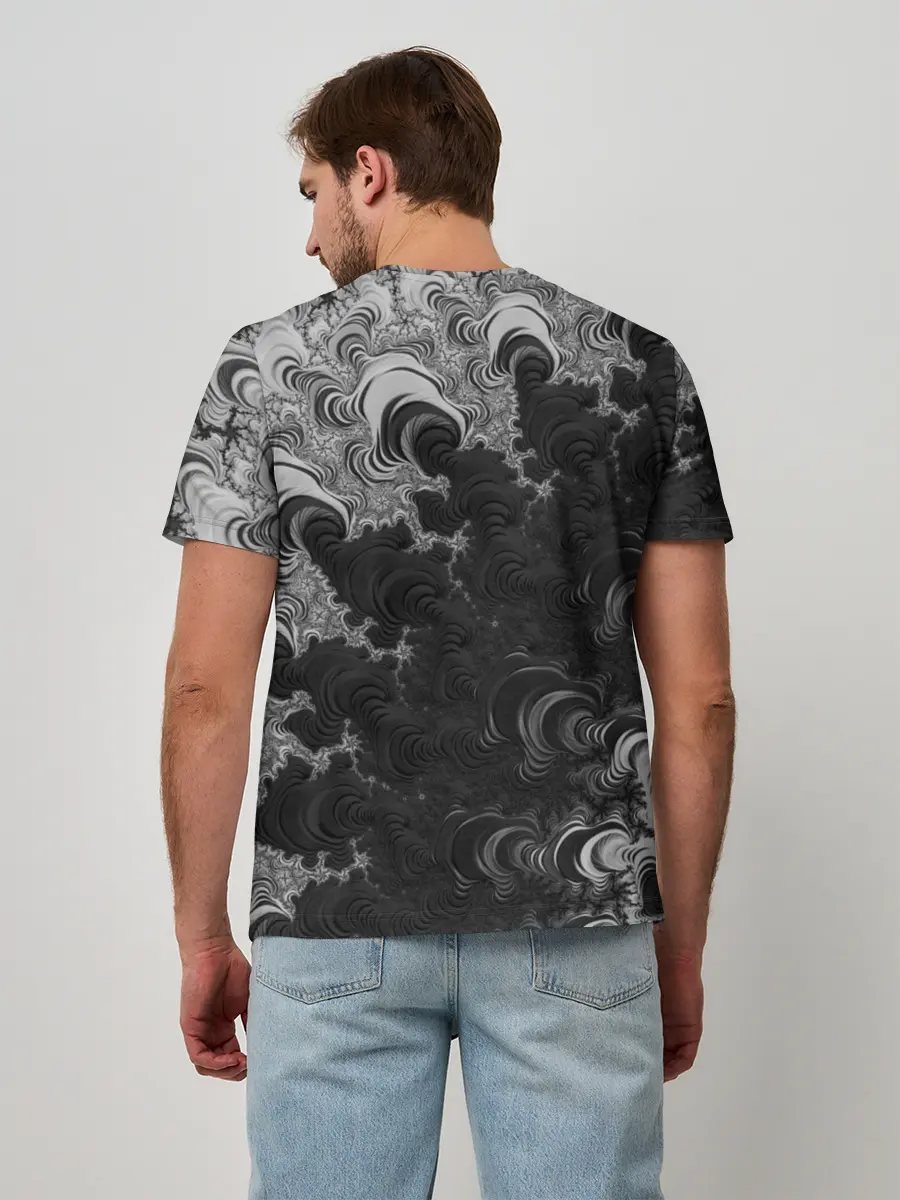 Мужская базовая футболка / Абстракция