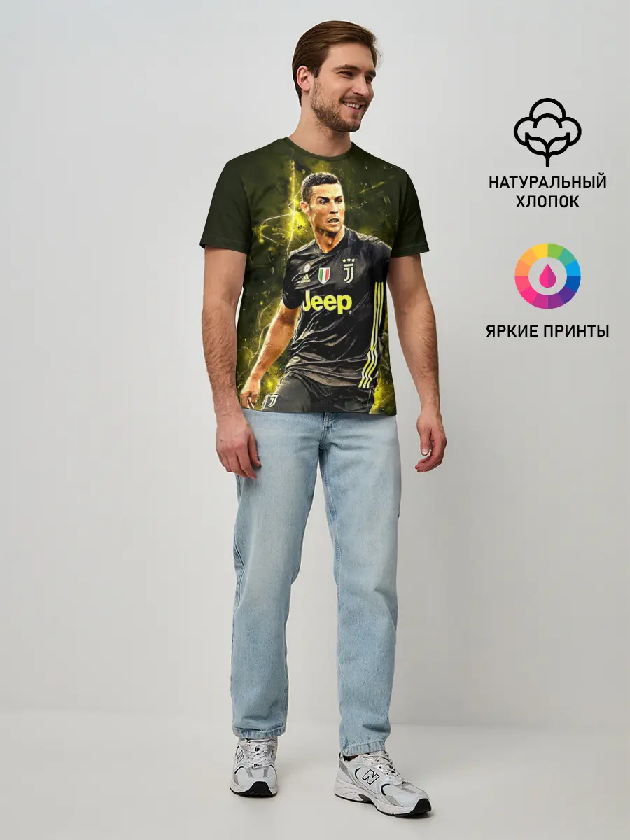 Мужская базовая футболка / Cristiano Ronaldo