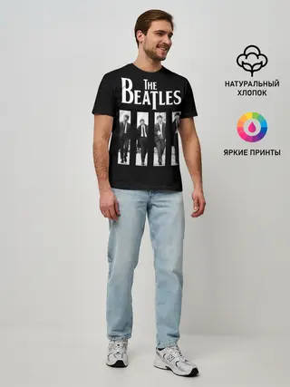 Мужская базовая футболка / The Beatles