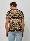 Мужская базовая футболка / Ацтекский Календарь