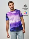 Мужская базовая футболка / ФИОЛЕТОВЫЙ РАЙ