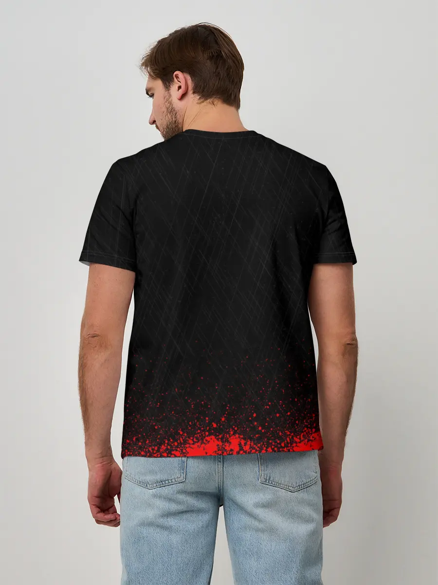 Мужская базовая футболка / RAINBOW SIX SIEGE OUTBREAK