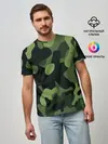 Мужская базовая футболка / Камуфляж