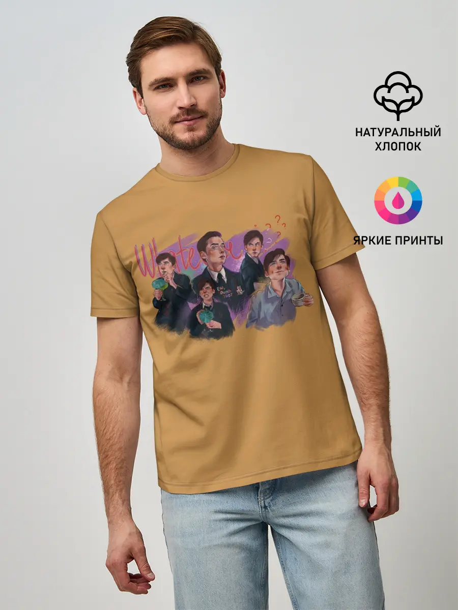 Мужская базовая футболка / The umbrella academy