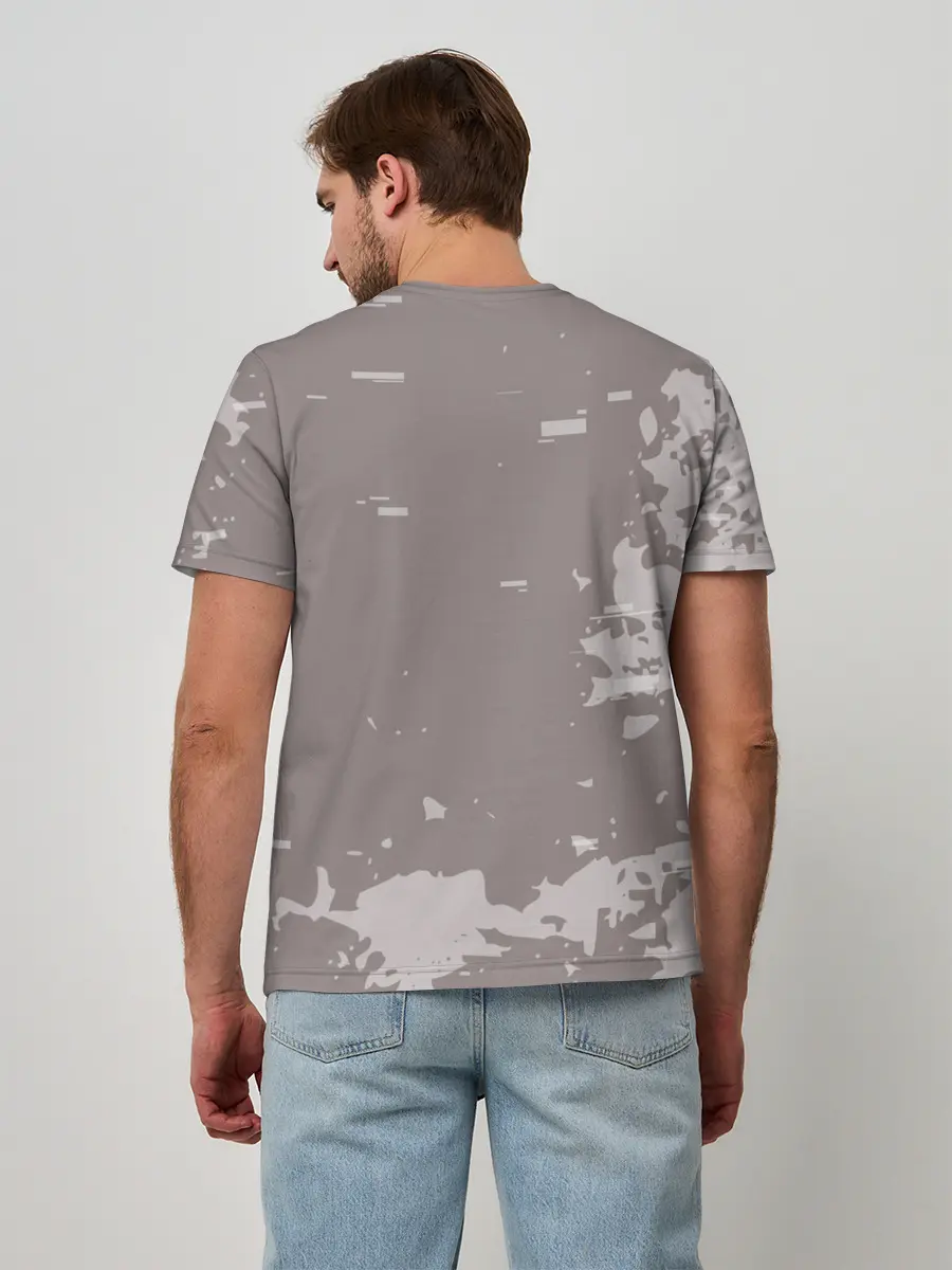 Мужская базовая футболка / Genshin Impact - Zhongli