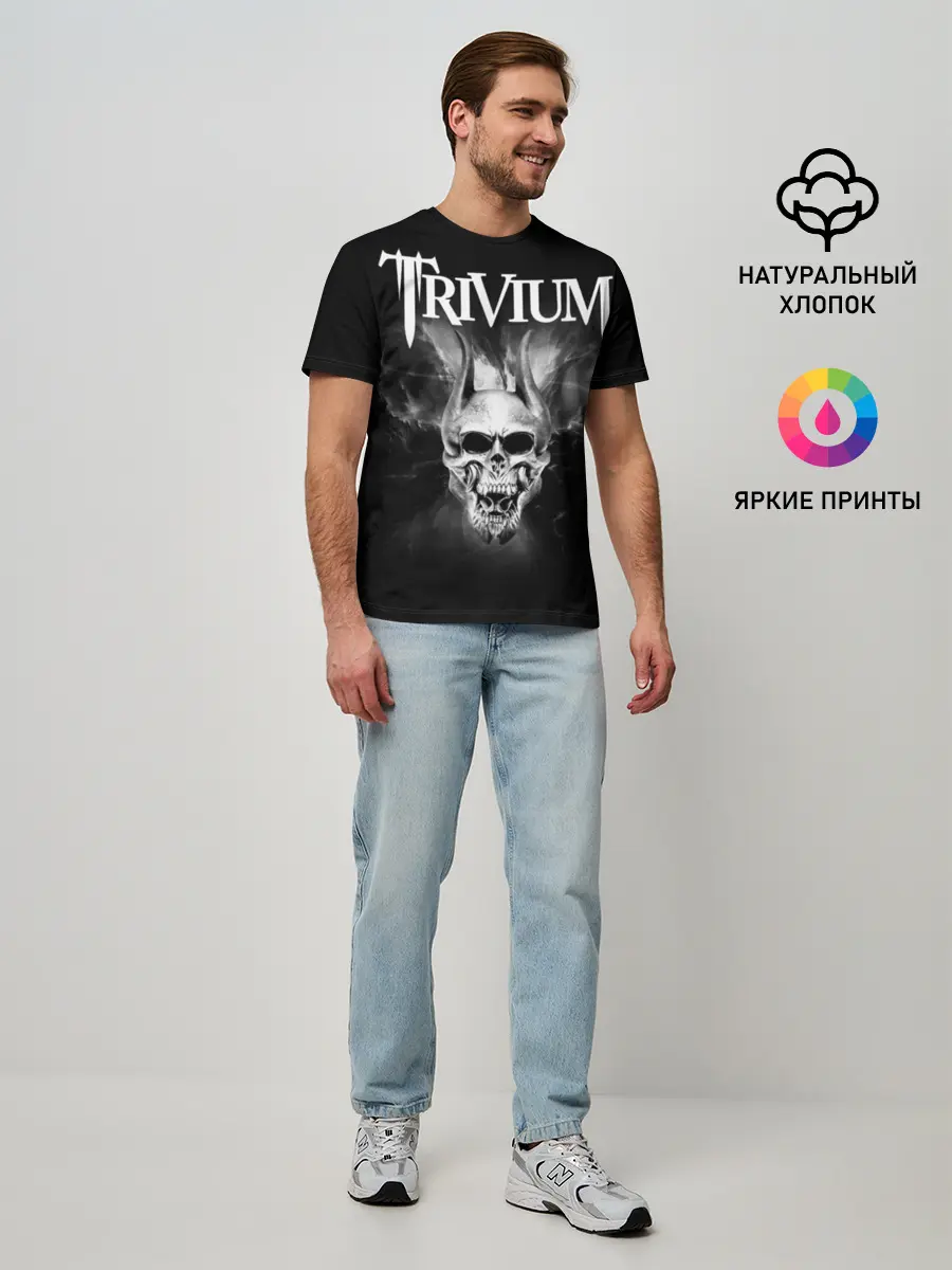 Мужская базовая футболка / Trivium