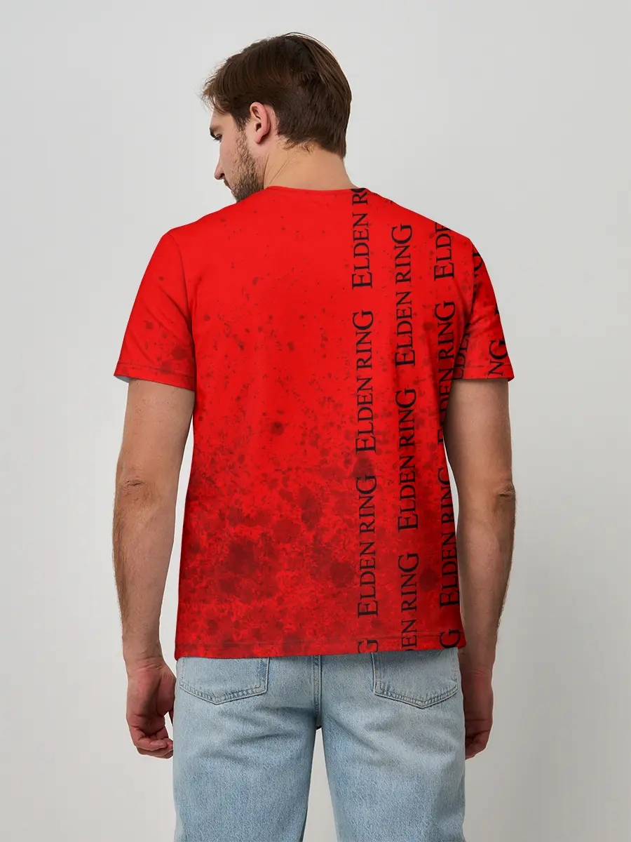 Мужская базовая футболка / Элден Ринг - Взрыв
