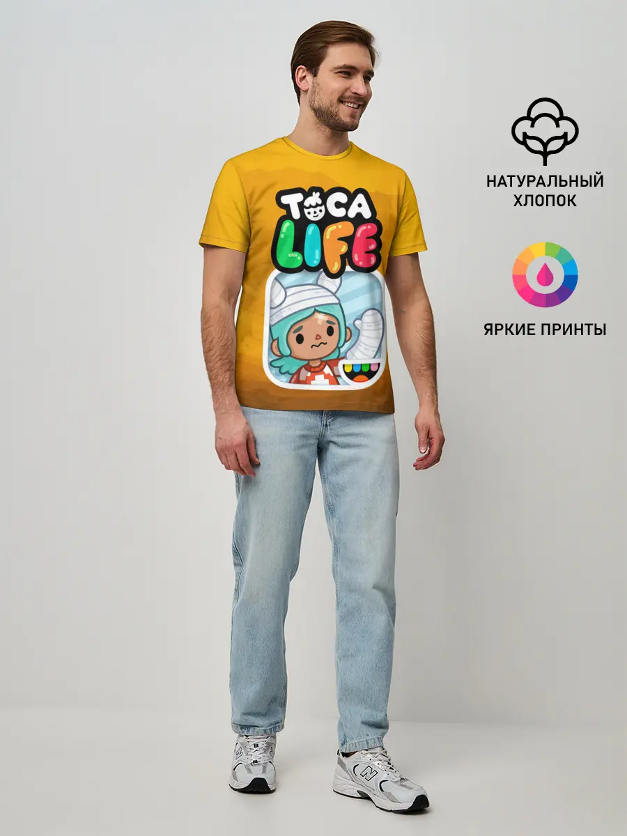 Мужская базовая футболка / Рита | Тока Бока