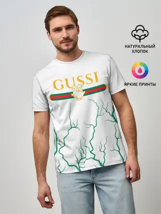 Мужская базовая футболка / GUSSI / ГУСИ