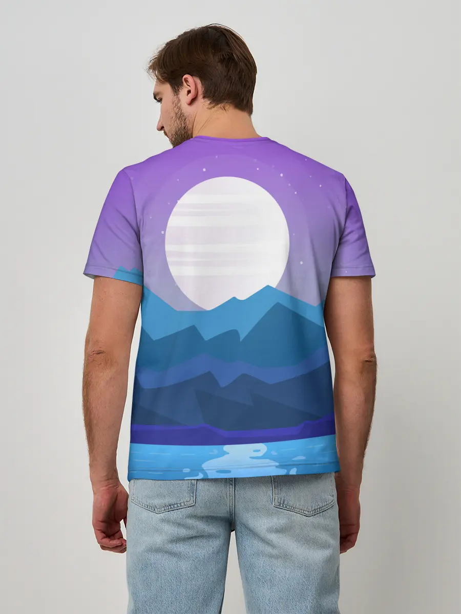 Мужская базовая футболка / Undertale