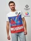 Мужская базовая футболка / Футбол Россия