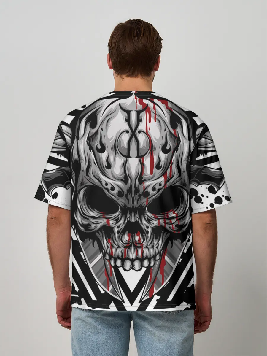 Мужская футболка оверсайз / Bring Me the Horizon