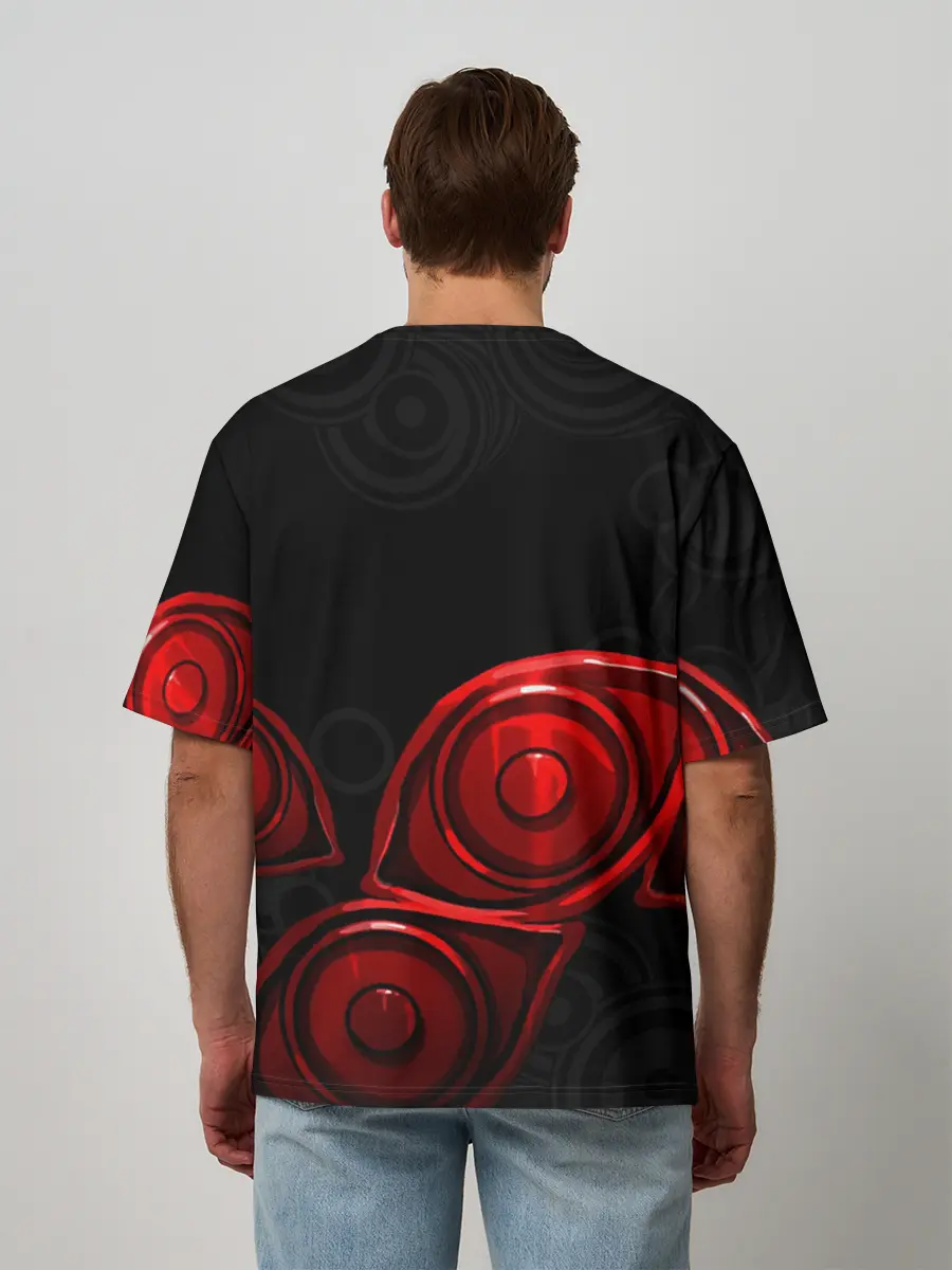 Мужская футболка оверсайз / Башня Бога | Захард