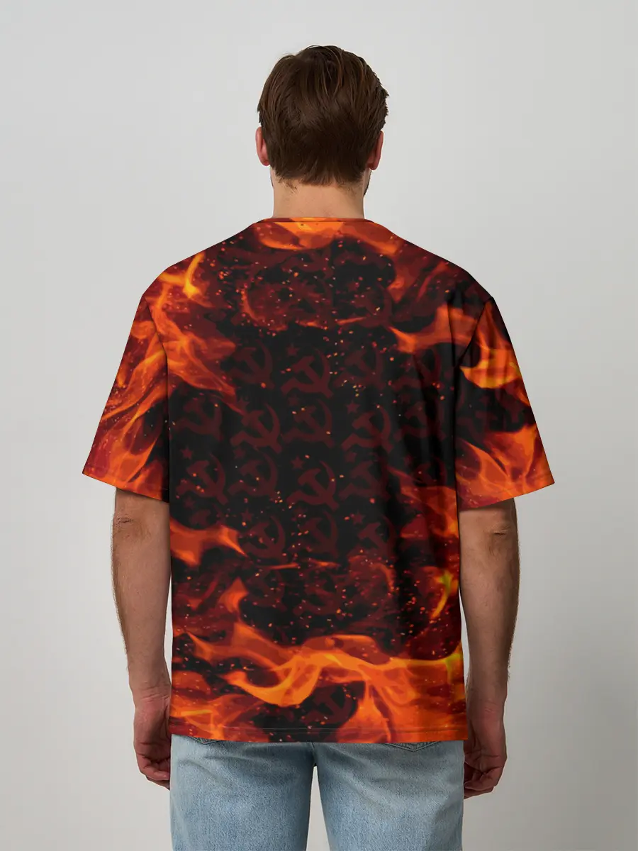 Мужская футболка оверсайз / СССР