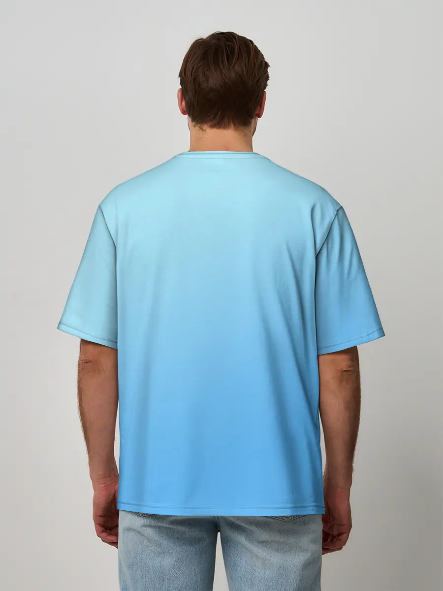 Мужская футболка оверсайз / Railgun