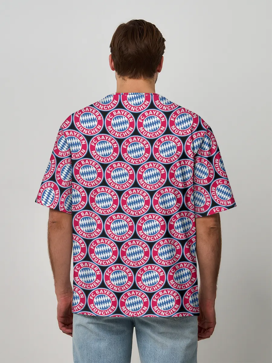 Мужская футболка оверсайз / Bayern Munchen