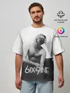 Мужская футболка оверсайз / 6IX9INE