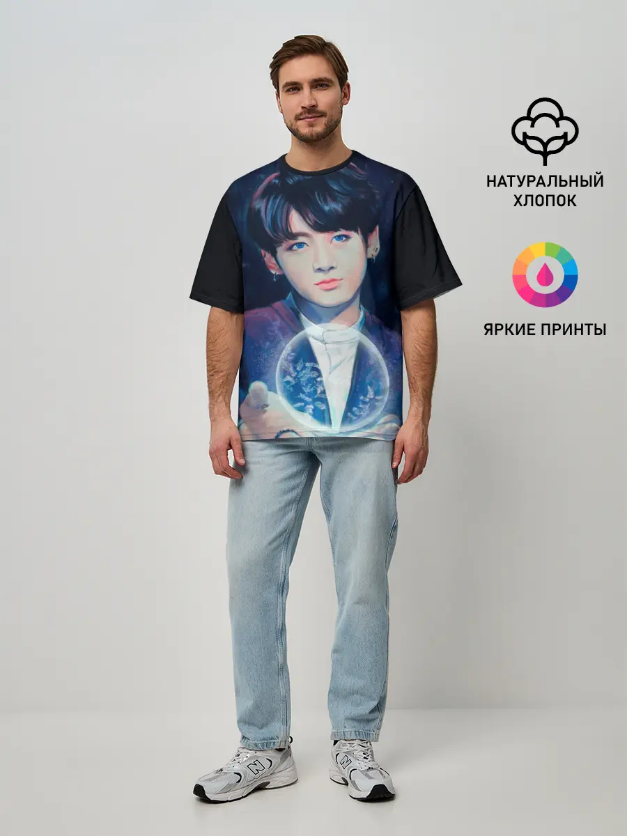 Мужская футболка оверсайз / BTS [2]