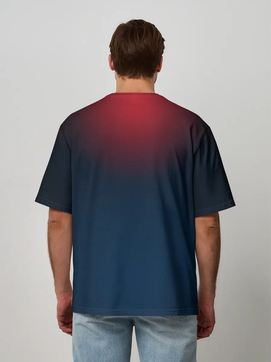 Мужская футболка оверсайз / Kamina & Simon