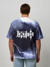 Мужская футболка оверсайз / Genshin Impact | Геншин Импакт
