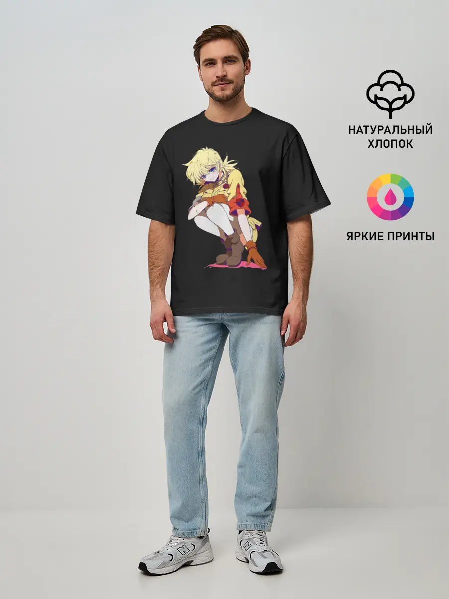 Мужская футболка оверсайз / Victoria Seras