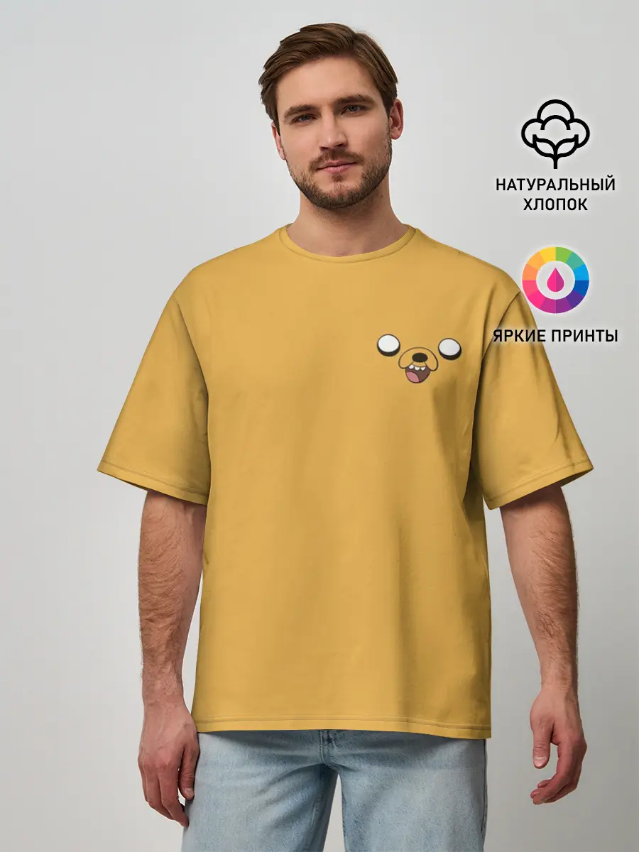 Мужская футболка оверсайз / Jake