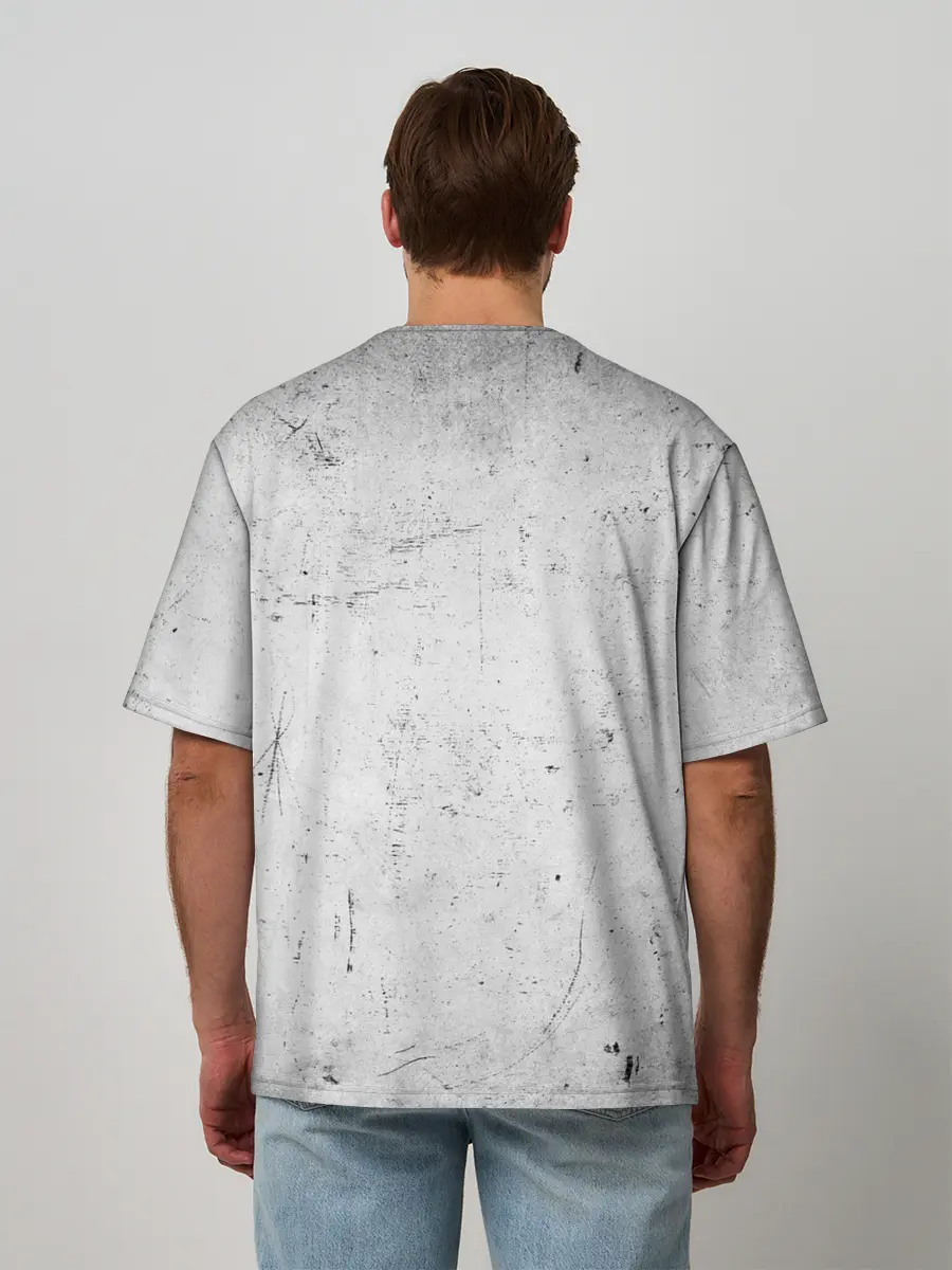 Мужская футболка оверсайз / Гнев смертных грехов