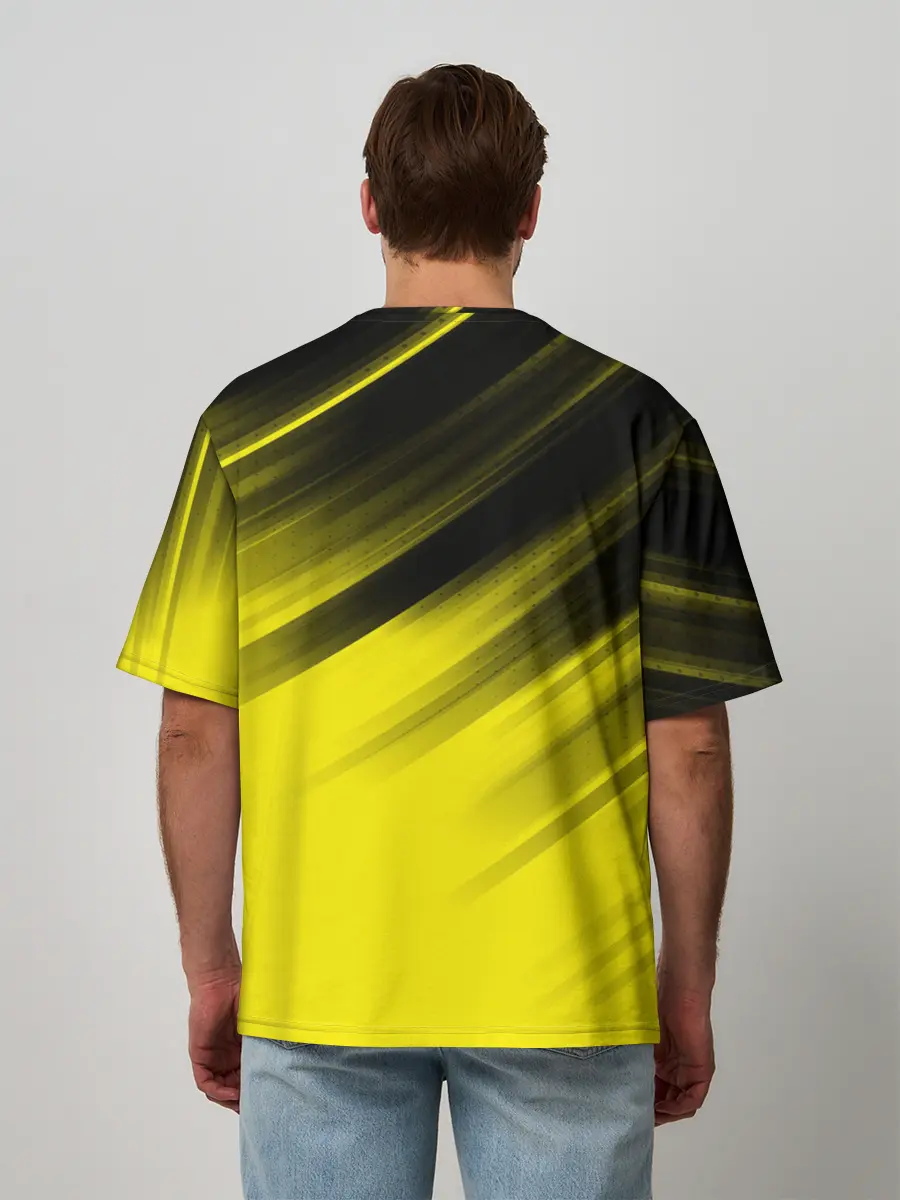 Мужская футболка оверсайз / Cyberpunk 2077