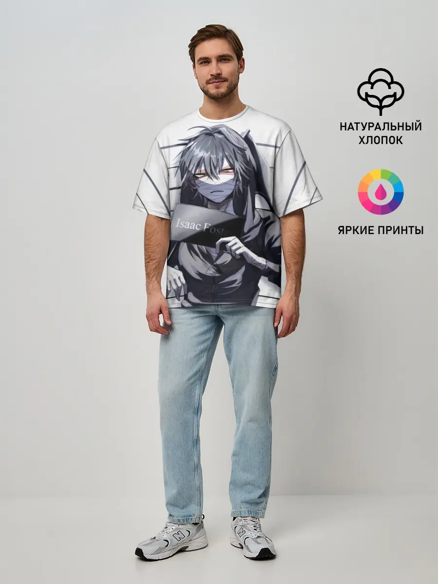 Мужская футболка оверсайз / Satsuriku no Tenshi