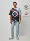 Мужская футболка оверсайз / VOLVO high speed collection