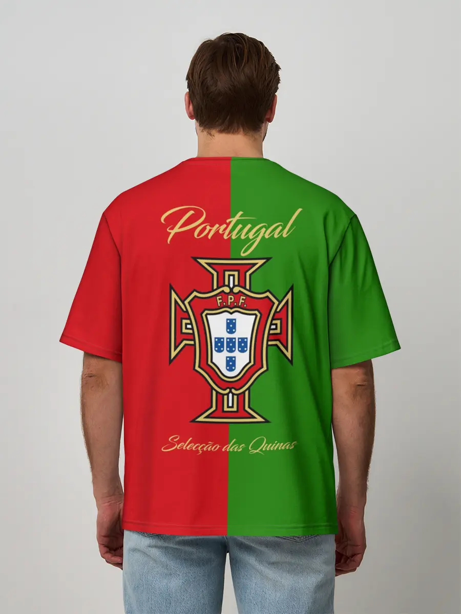 Мужская футболка оверсайз / Сборная Португалии