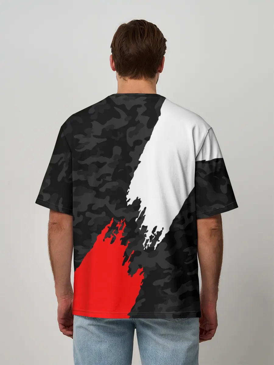 Мужская футболка оверсайз / RAINBOW SIX SIEGE