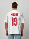 Мужская футболка оверсайз / Мэйсон Маунт форма Англия