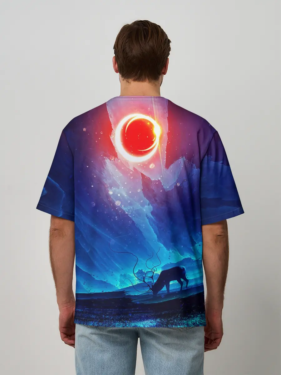 Мужская футболка оверсайз / FANTASY