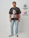Мужская футболка оверсайз / Сталин