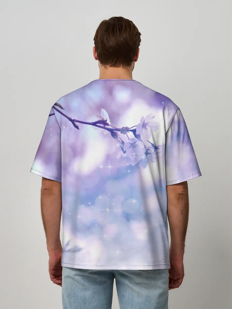 Мужская футболка оверсайз / Эмилия