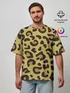 Мужская футболка оверсайз / Я гепард